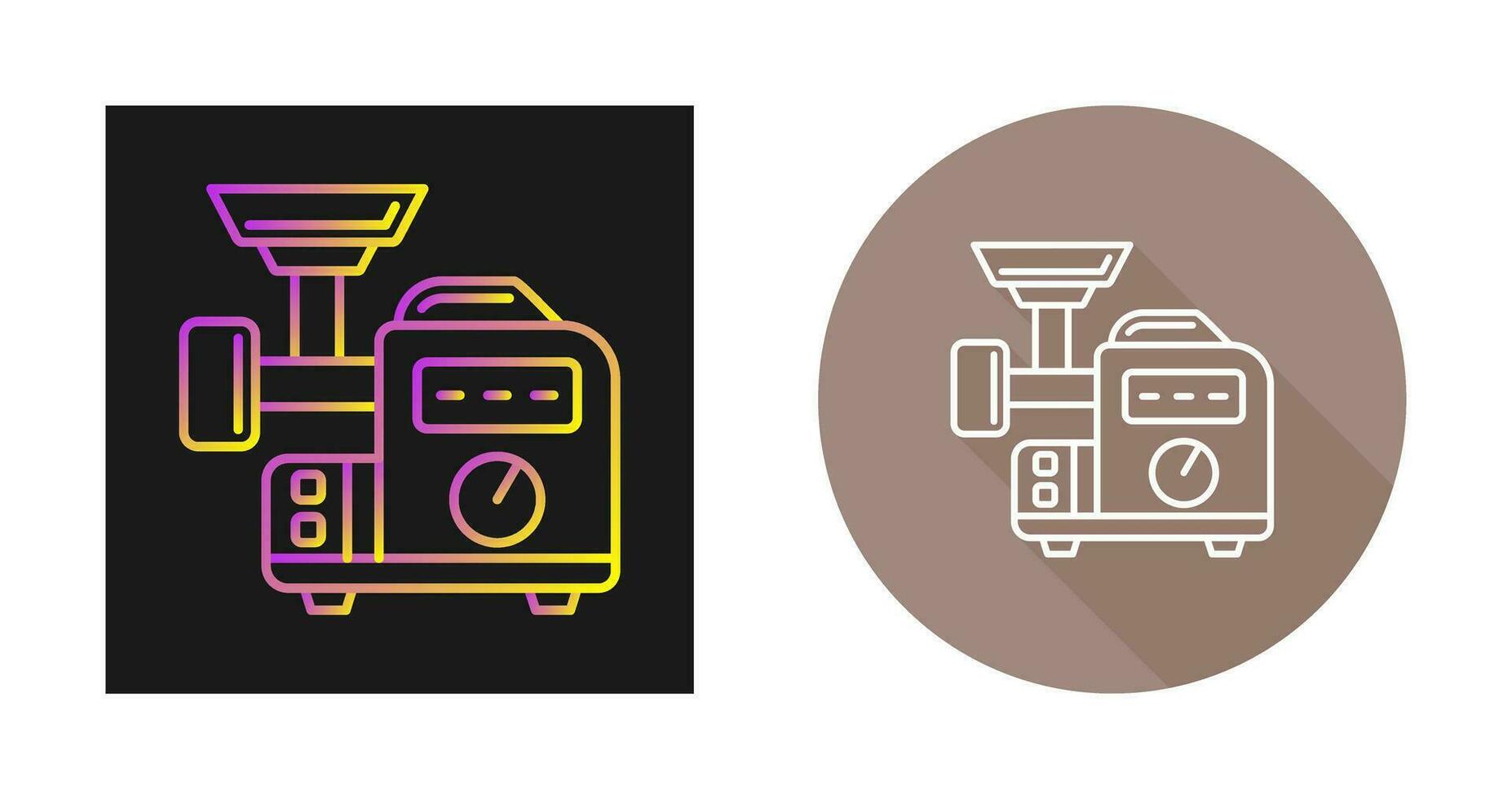 Meat Grinder Vector Icon