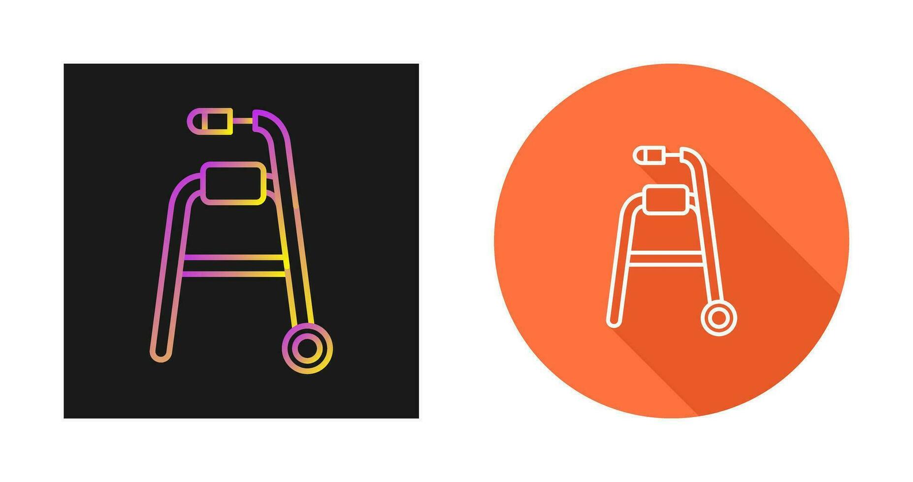 Walker Vector Icon