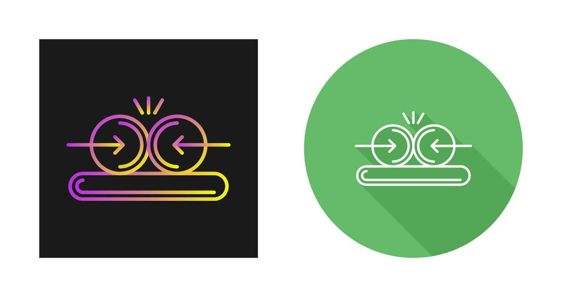 Collision Vector Icon