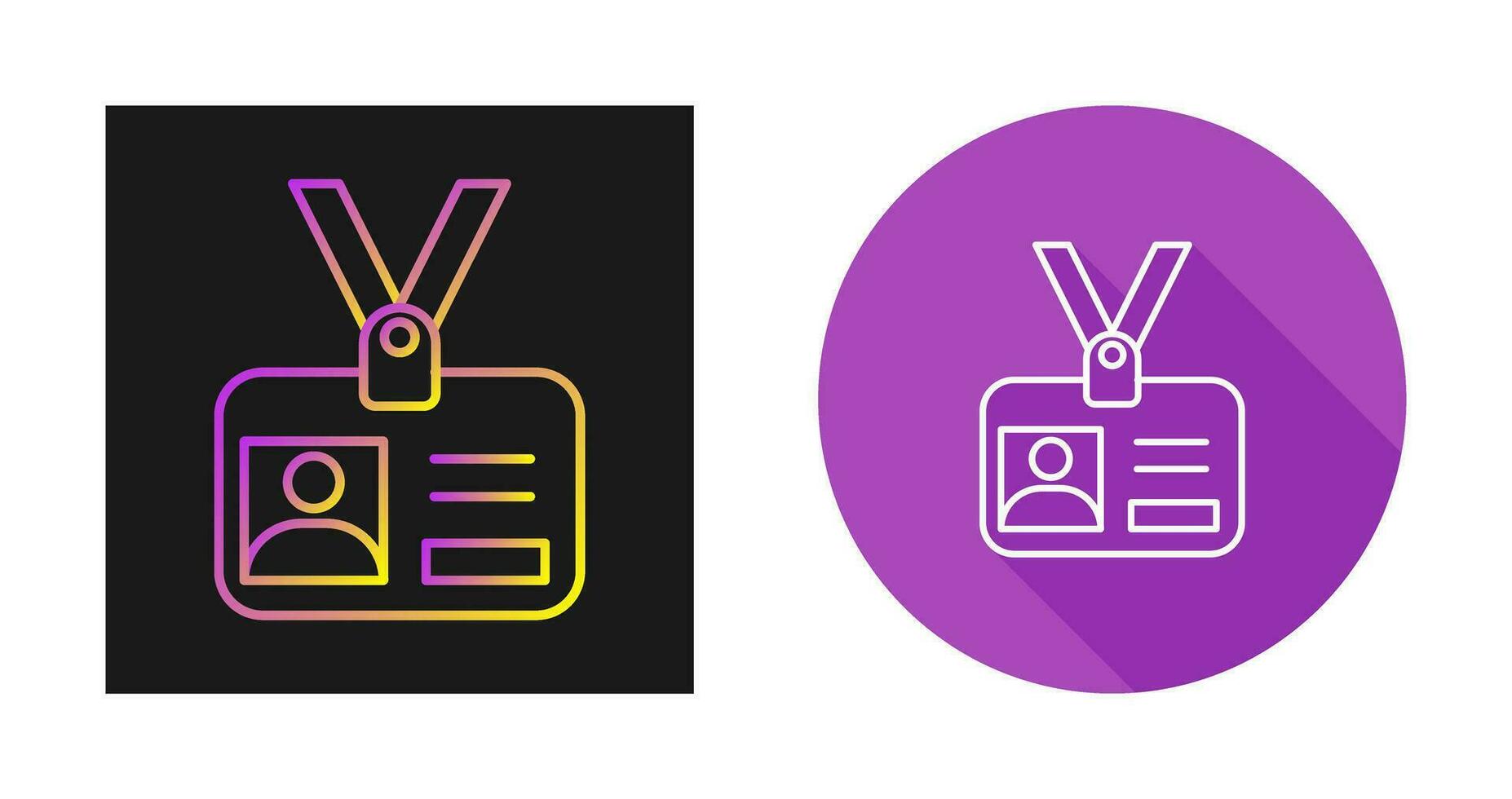 Id Card Vector Icon