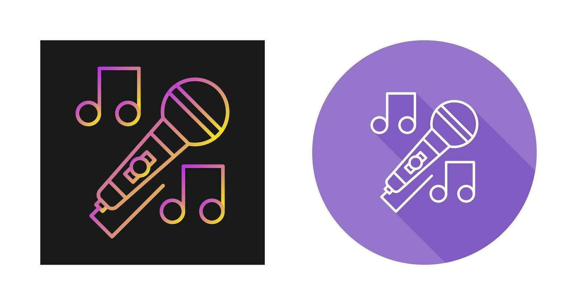 Karaoke Vector Icon