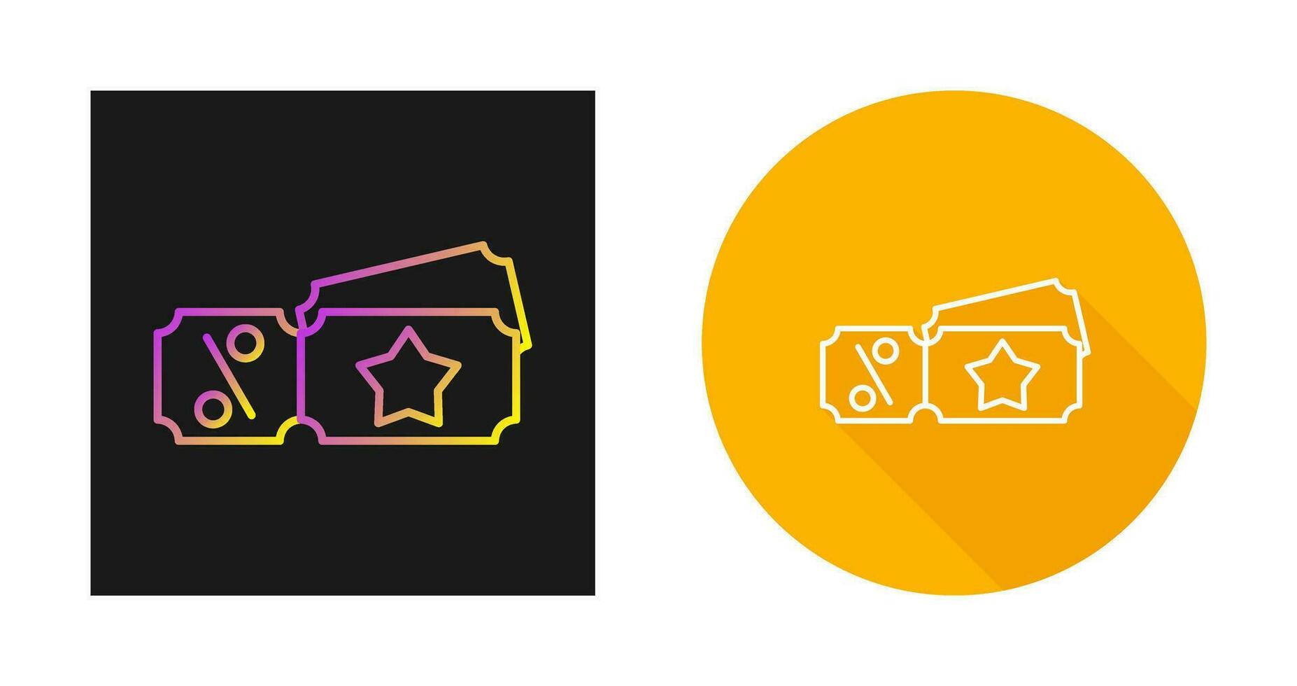 Discount Voucher Vector Icon
