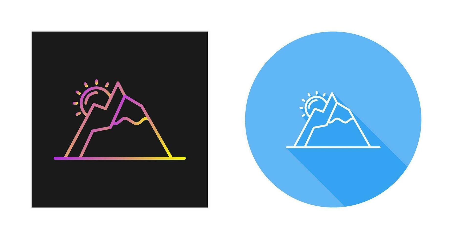 Mountain Vector Icon