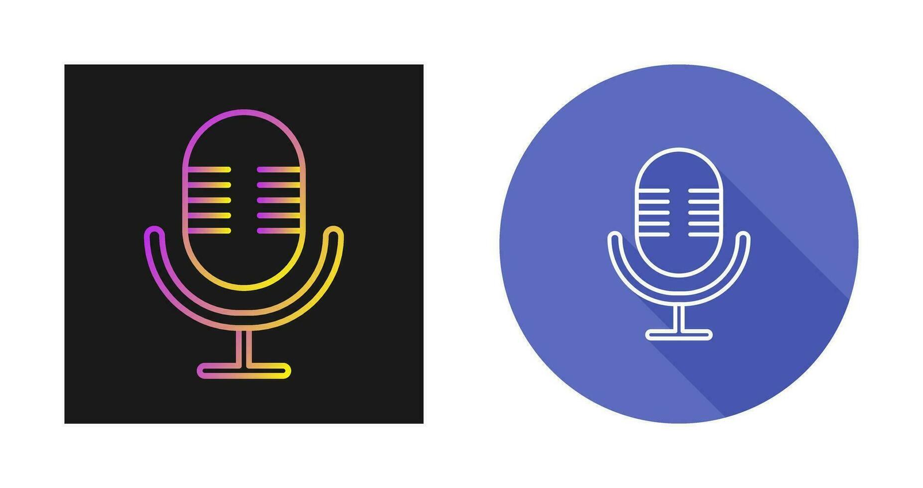 Microphone Vector Icon
