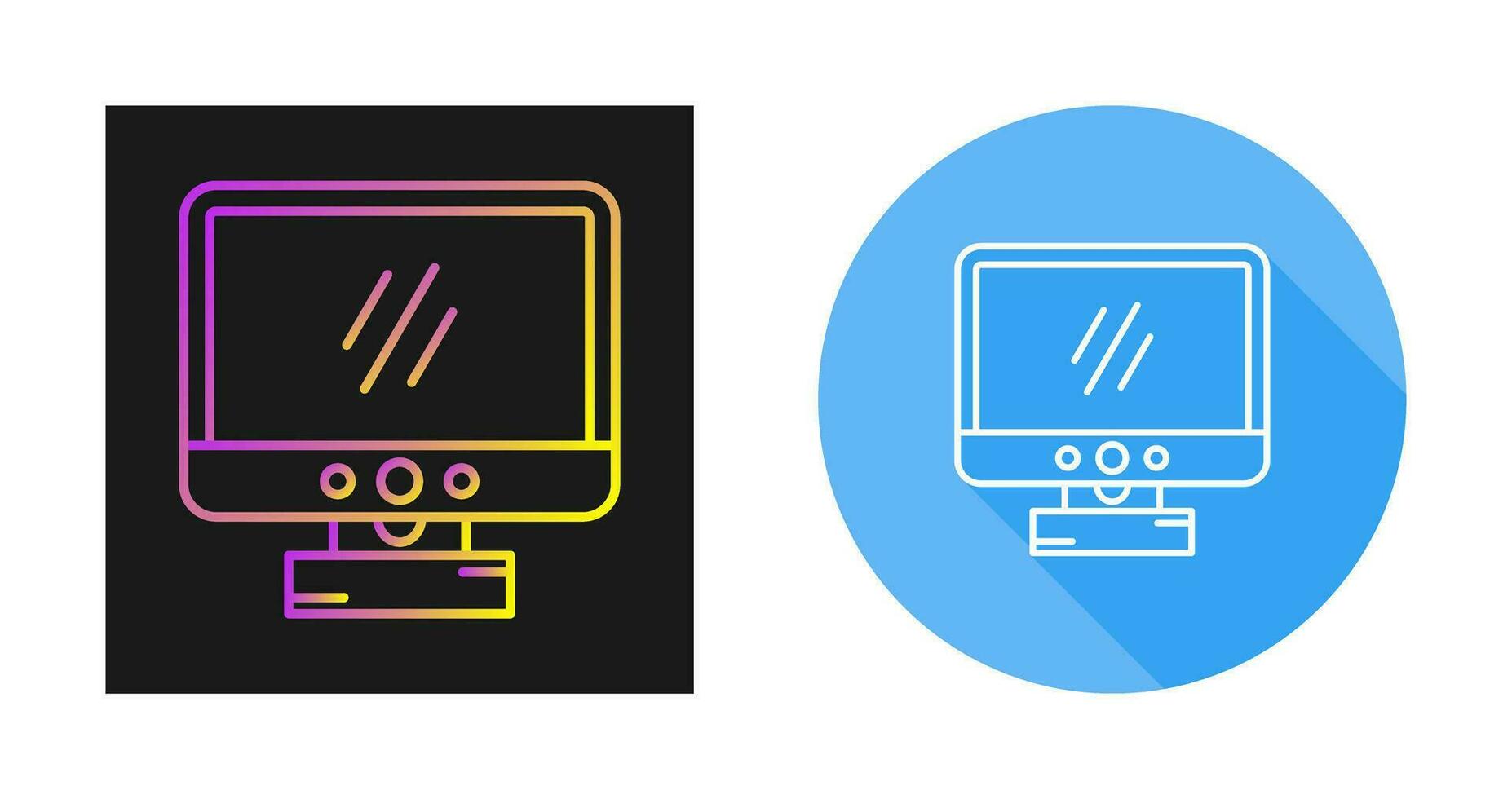 Lcd Vector Icon