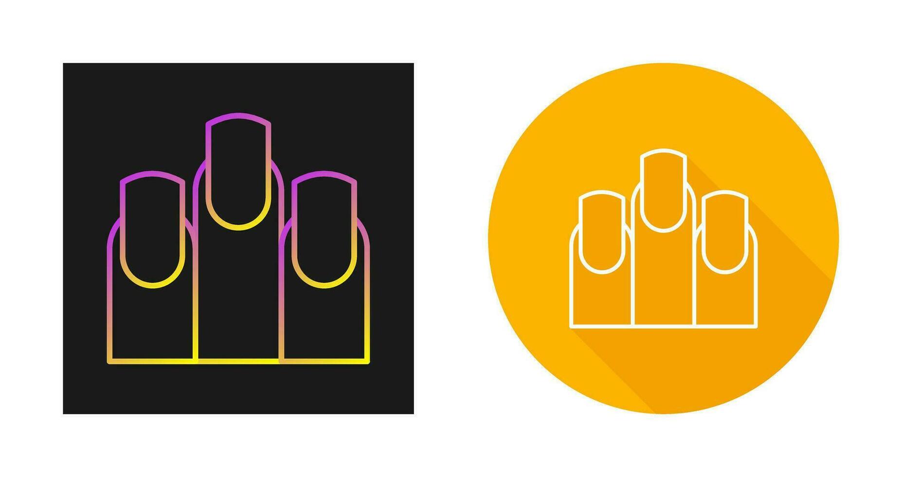 Nail Vector Icon