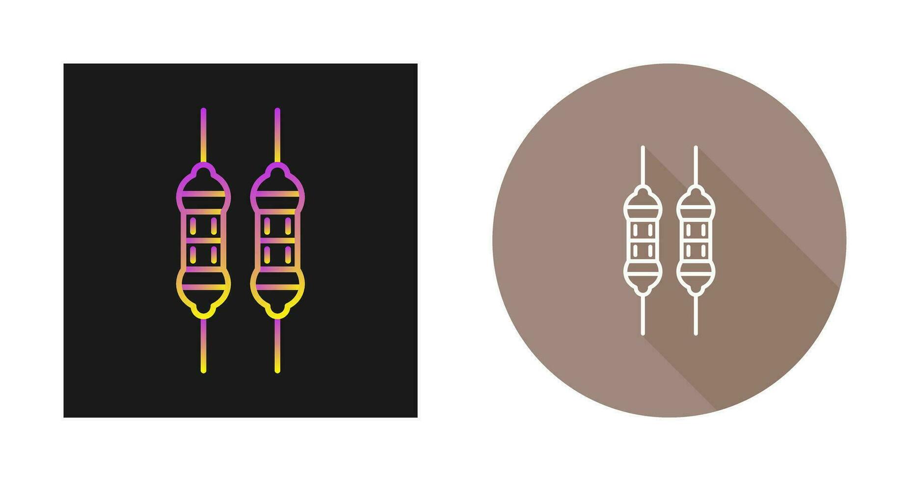 Resistor Vector Icon