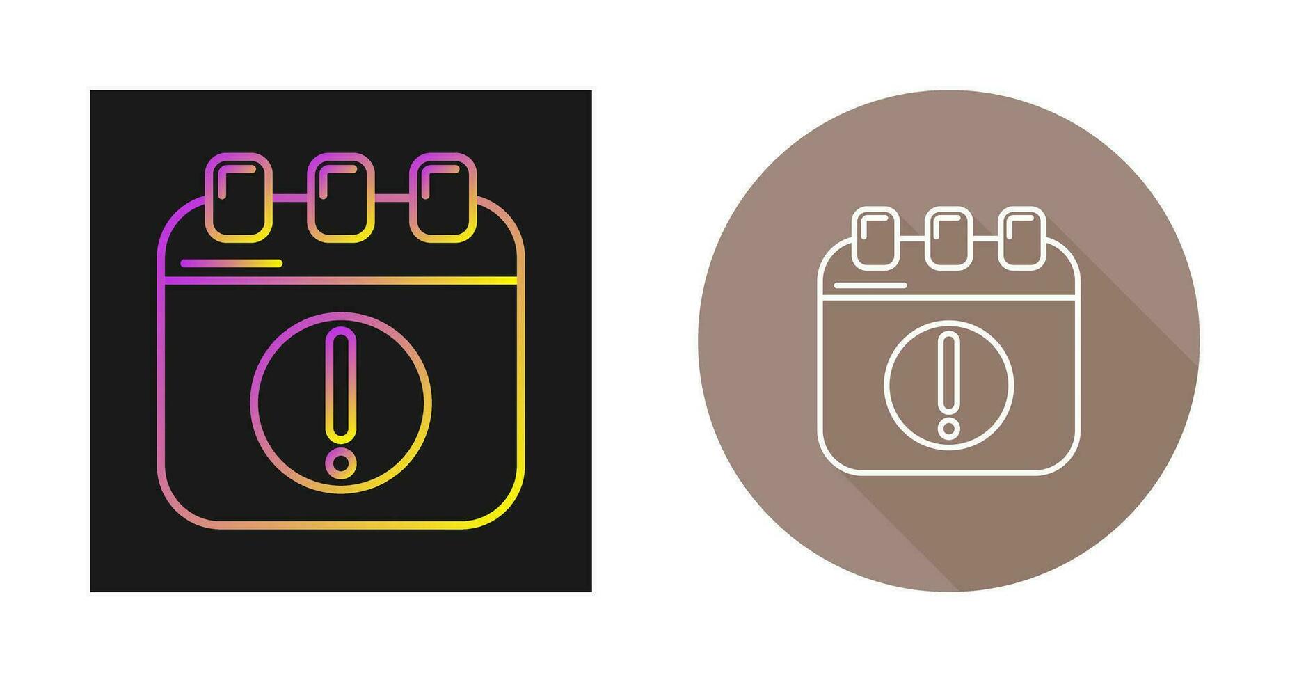 Alert Vector Icon