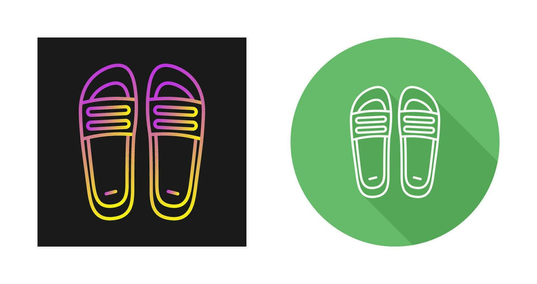 Slippers Vector Icon