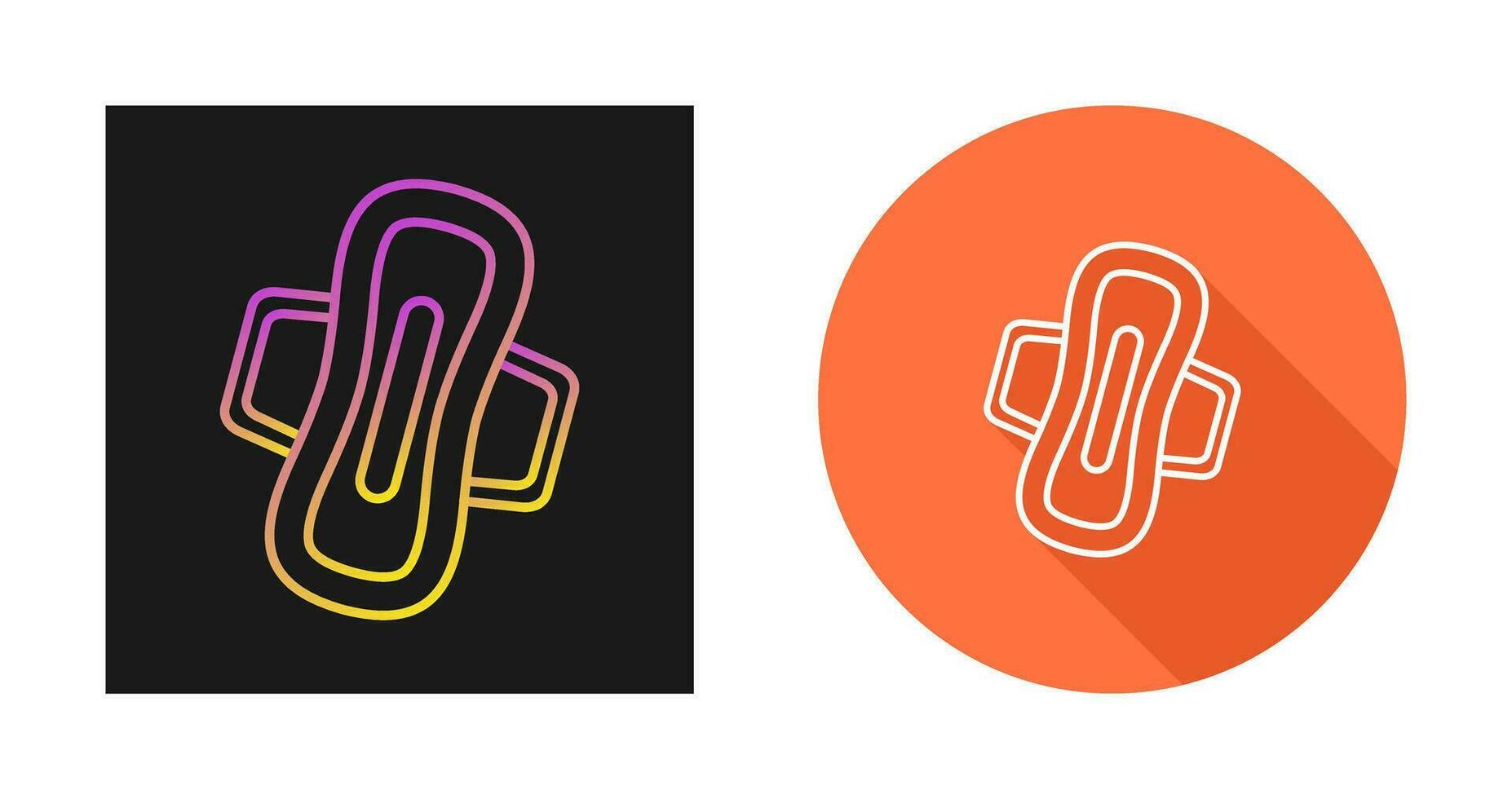 Sanitary Towel Vector Icon
