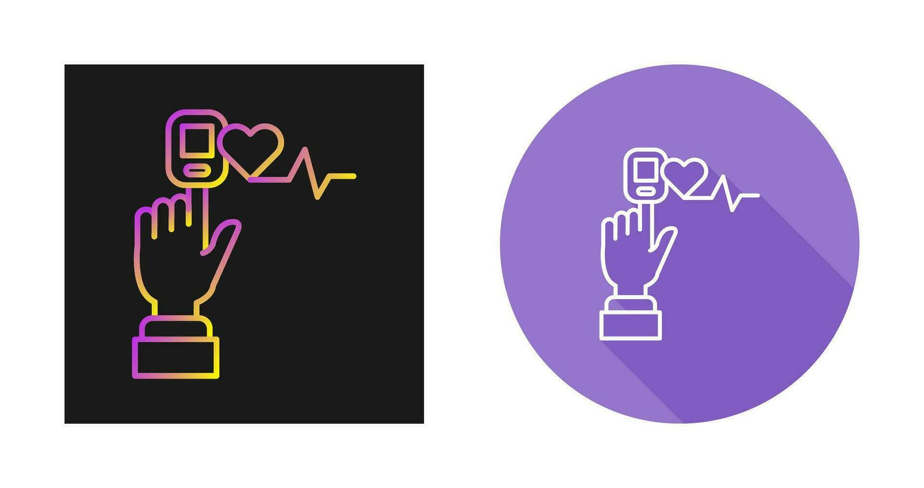 Pulse Oximeter Vector Icon