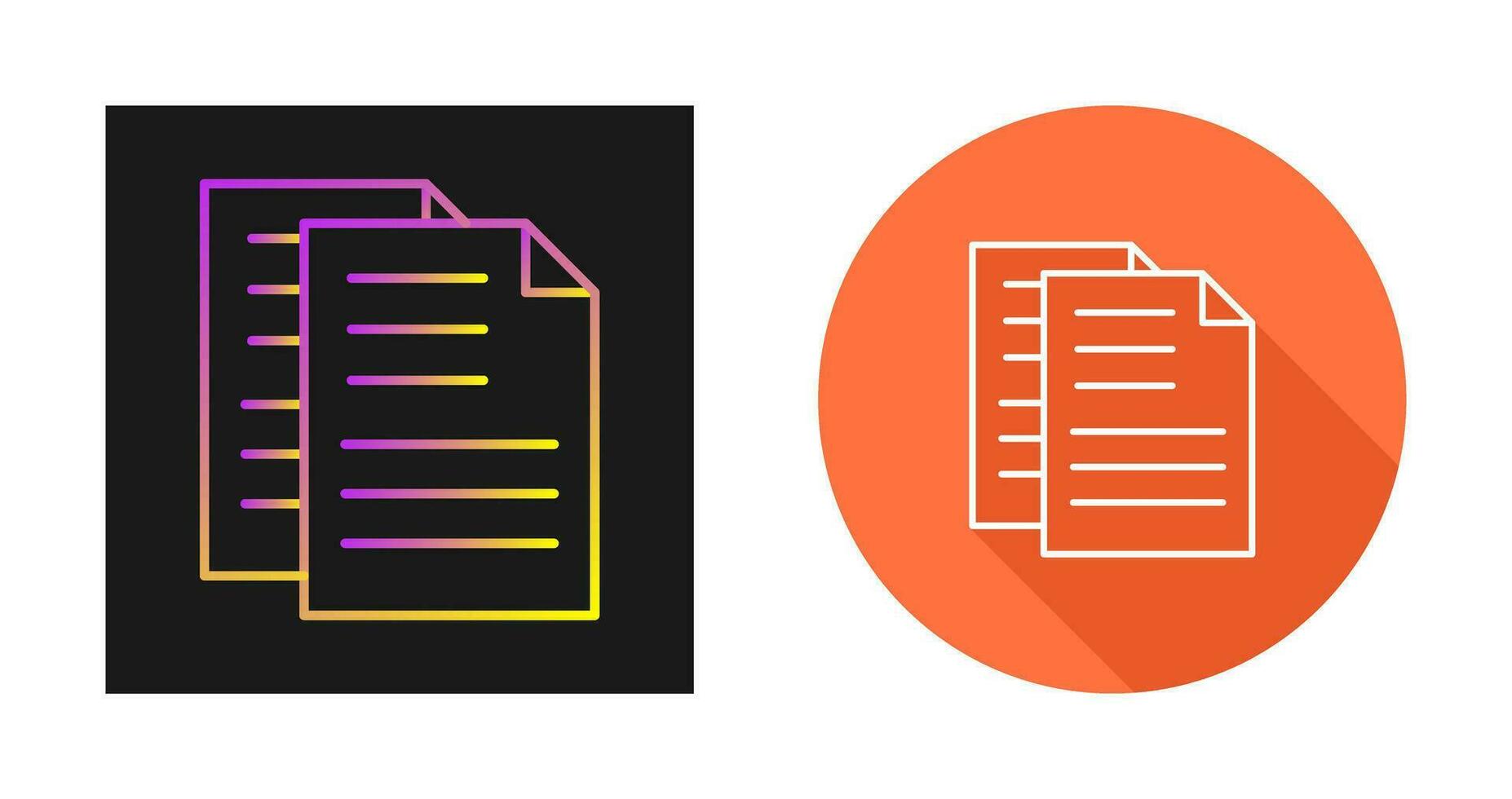 Files Vector Icon