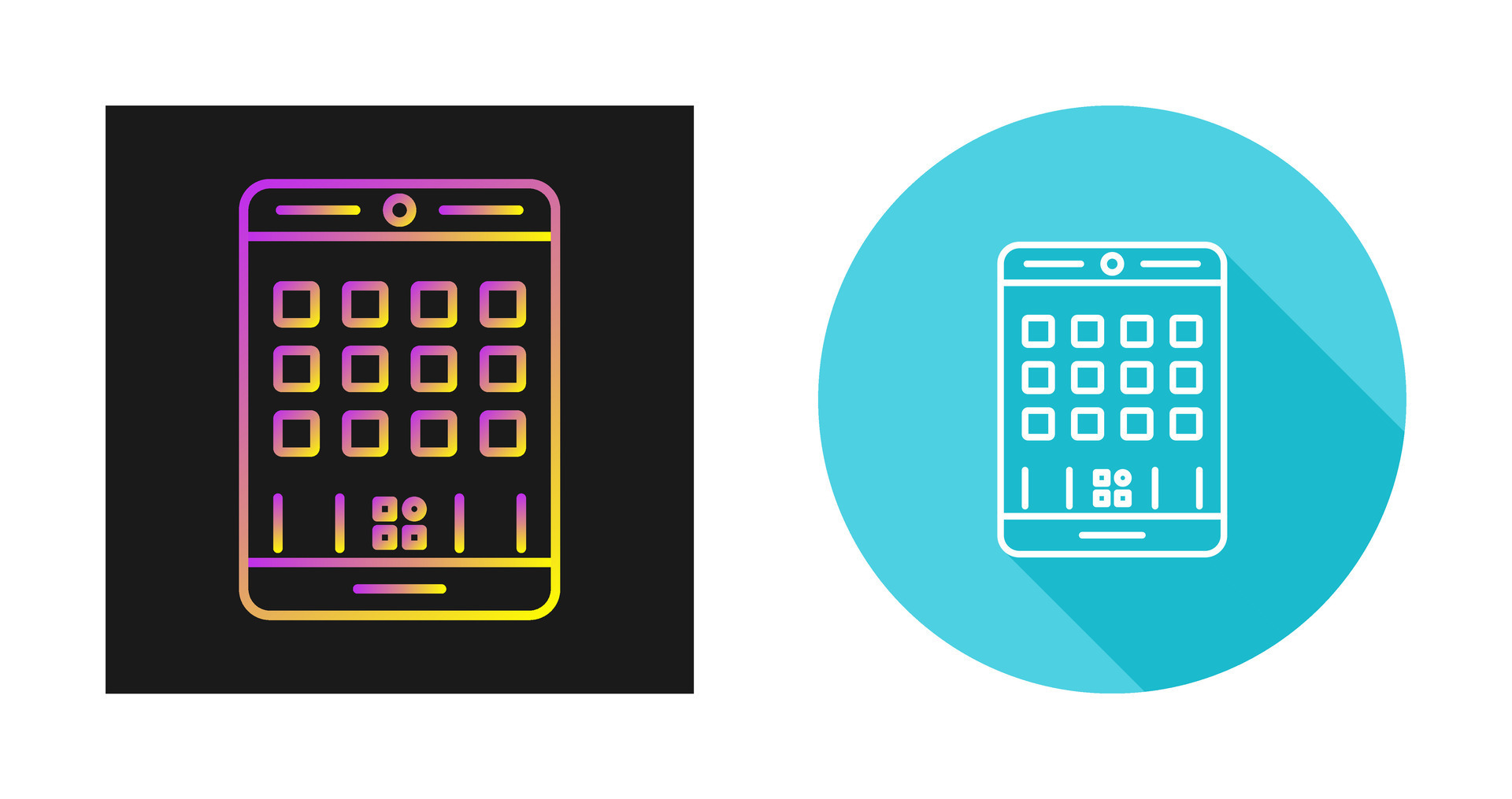 Mobiles App Vector Icon 27761169 Vector Art at Vecteezy