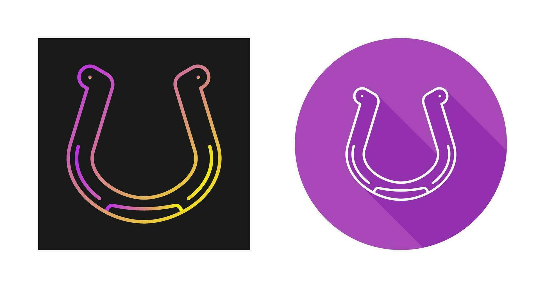 Horseshoe Vector Icon