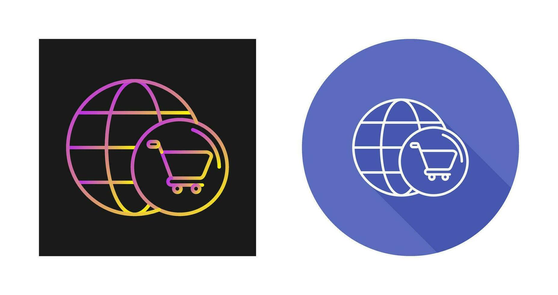 World Cart Vector Icon