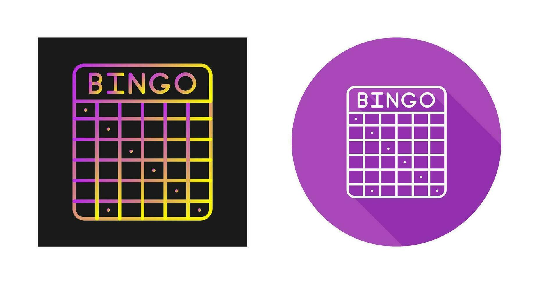 Bingo Vector Icon