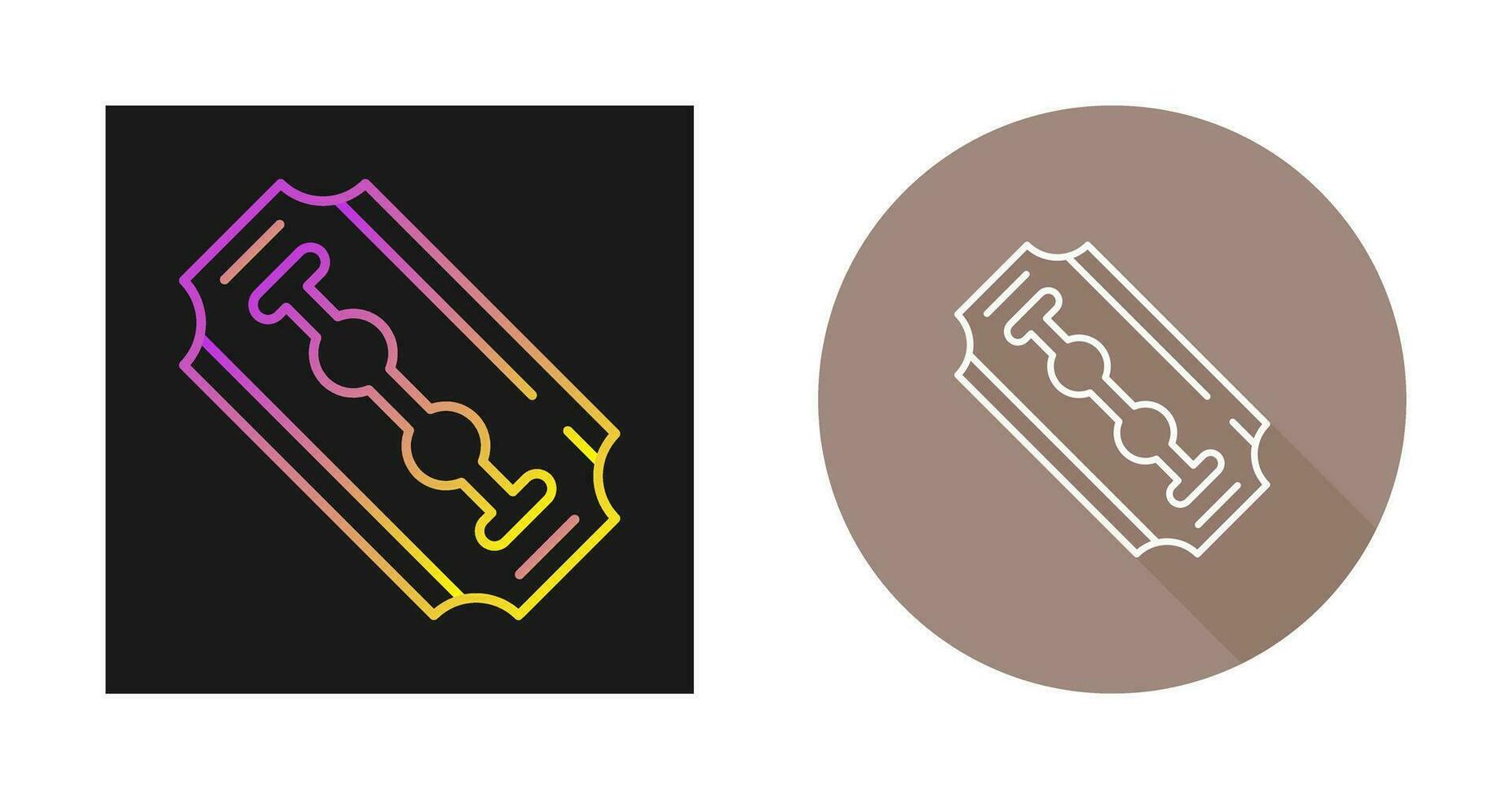Razor Blade Vector Icon