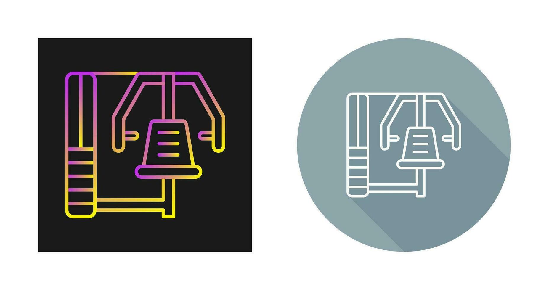 Gym Machine Vector Icon
