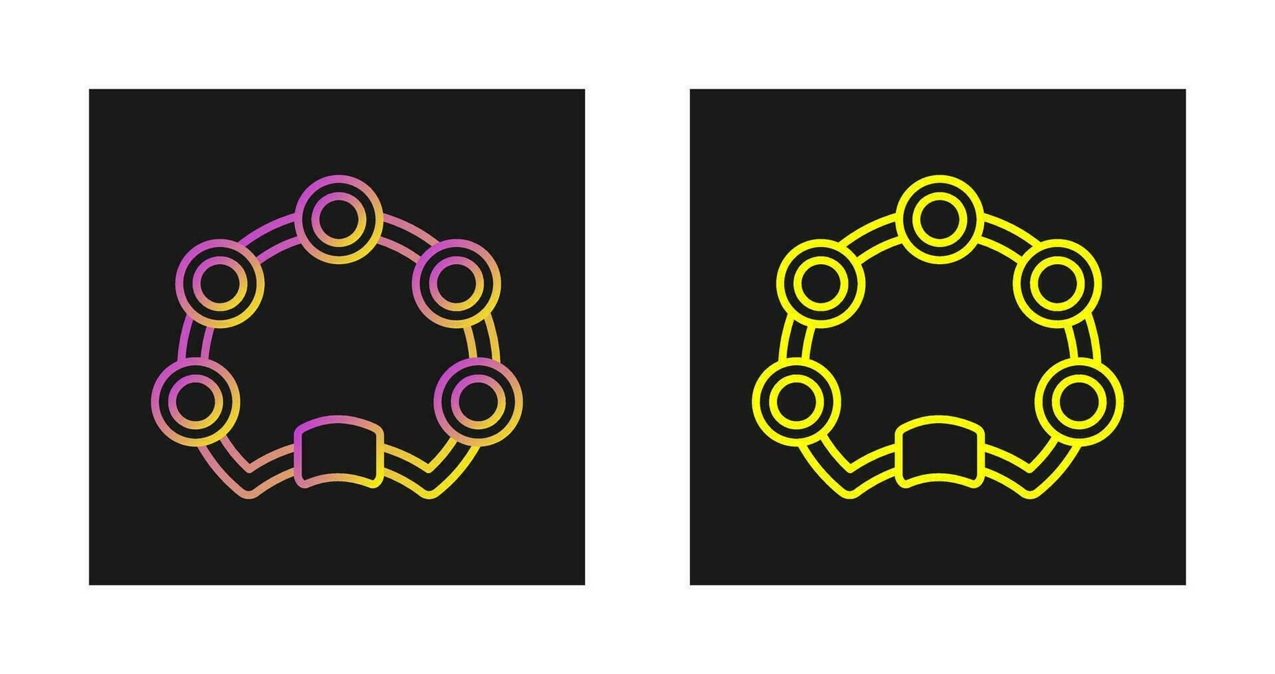 Tambourine Vector Icon