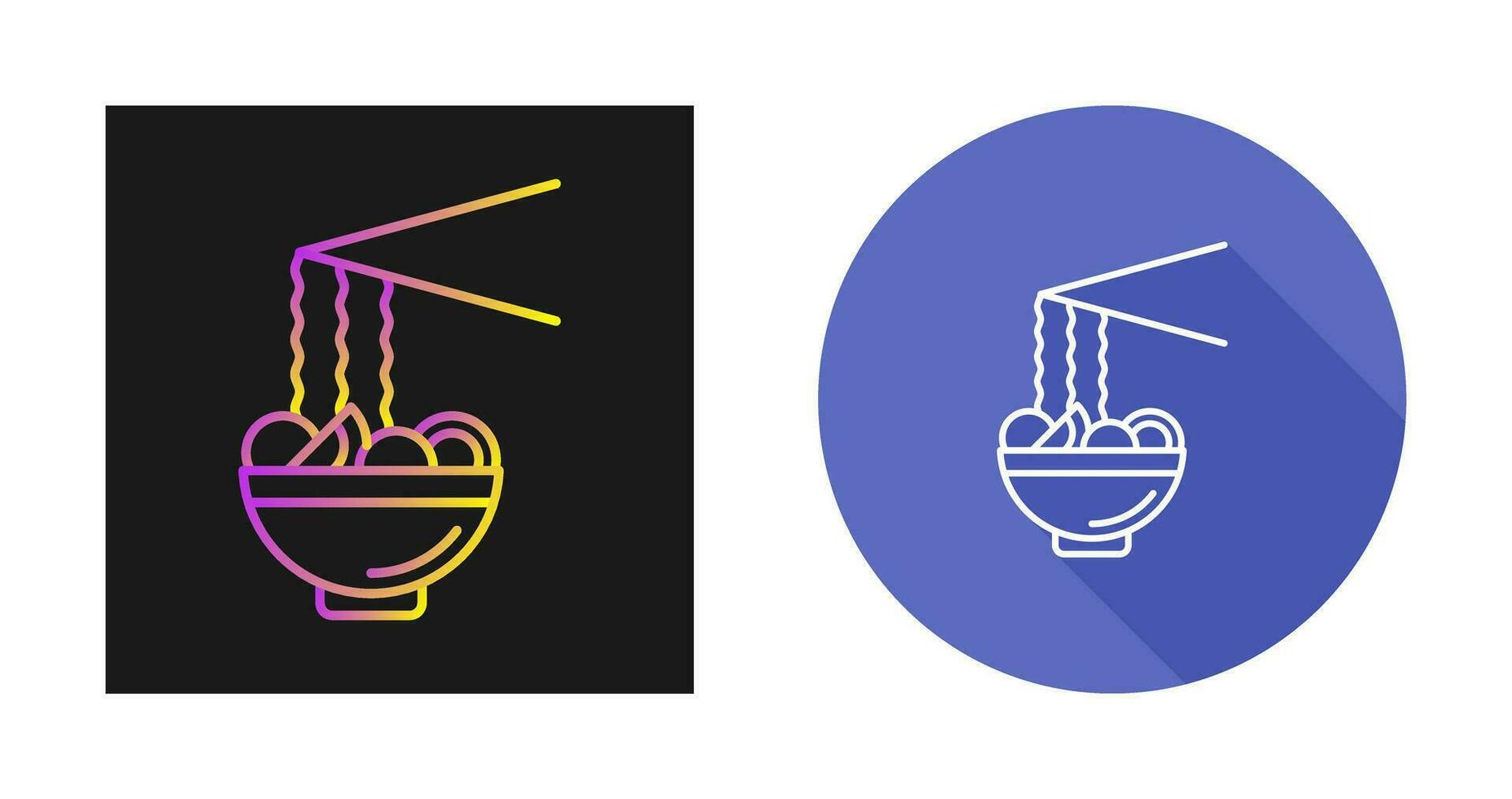 Asian Food Vector Icon