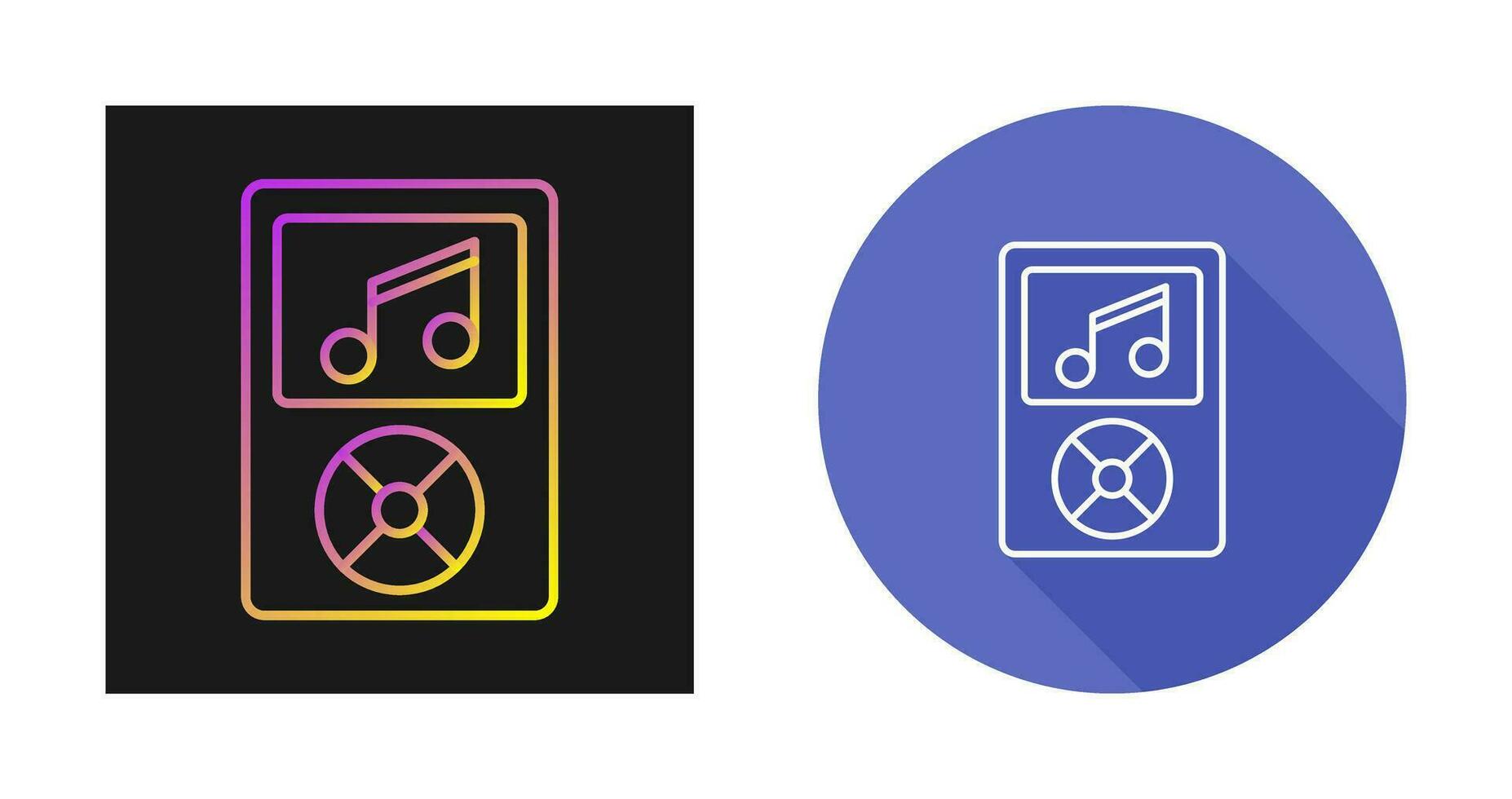 Music Player Vector Icon