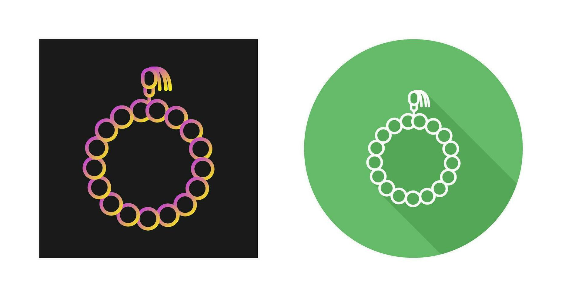 Tasbih Vector Icon