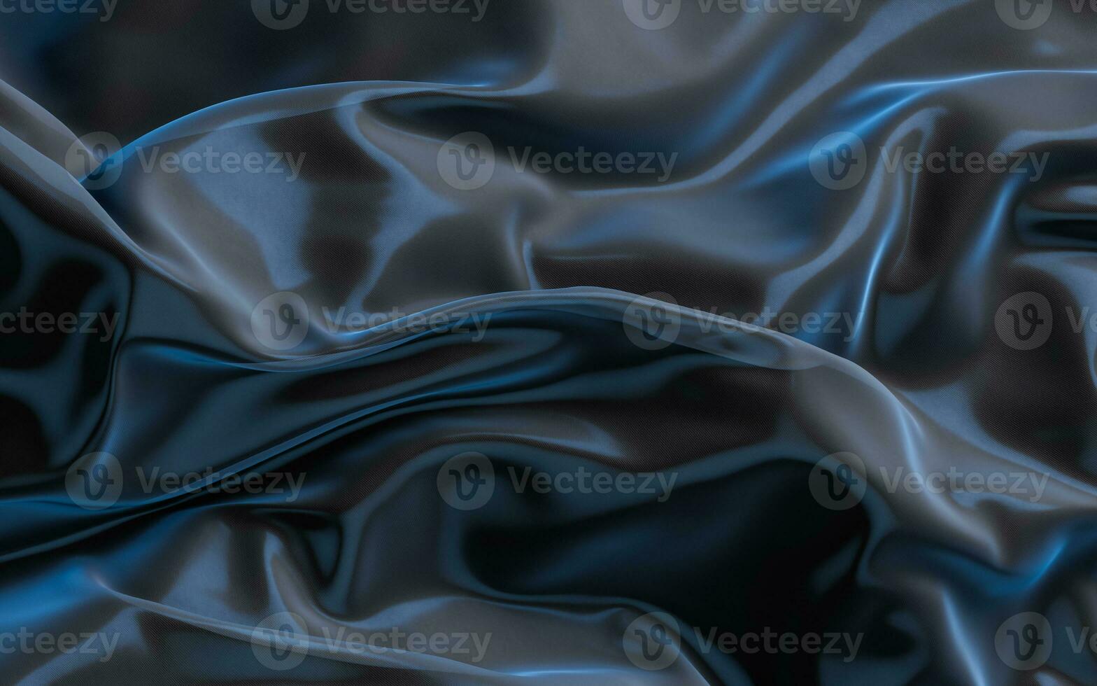 Smooth wave cloth background, 3d rendering. photo