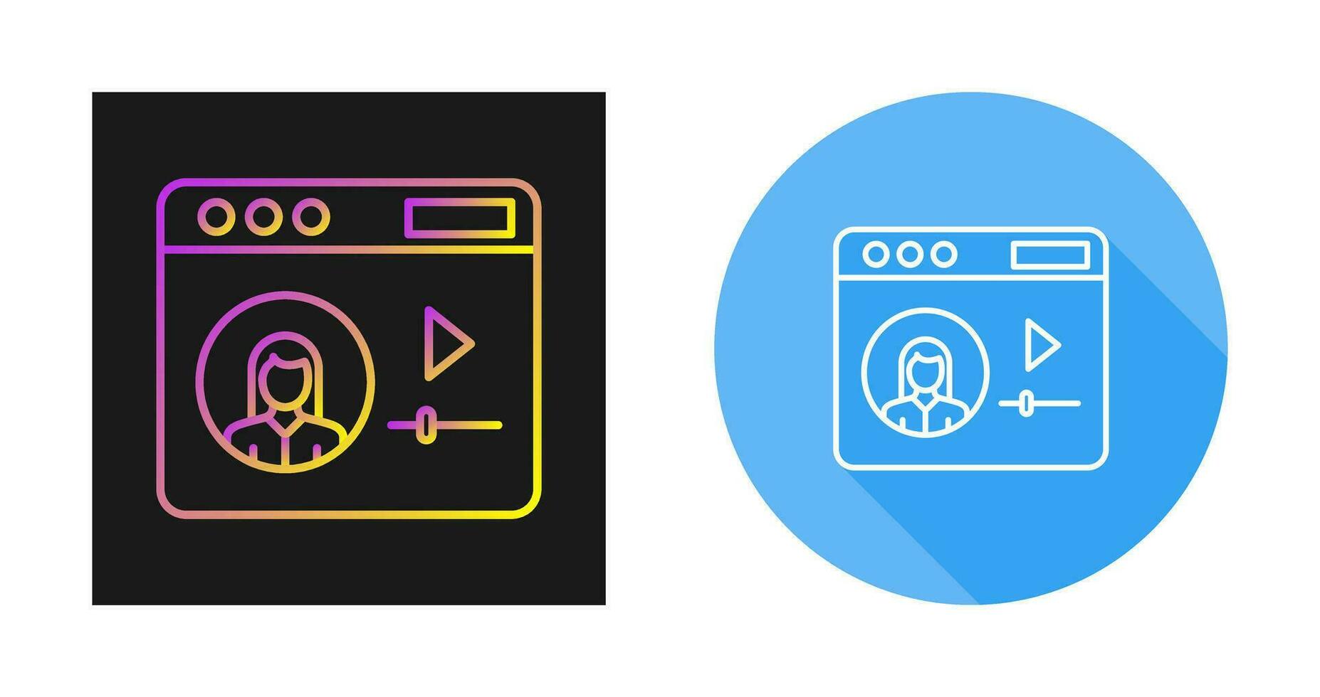 Video Tutorial Vector Icon