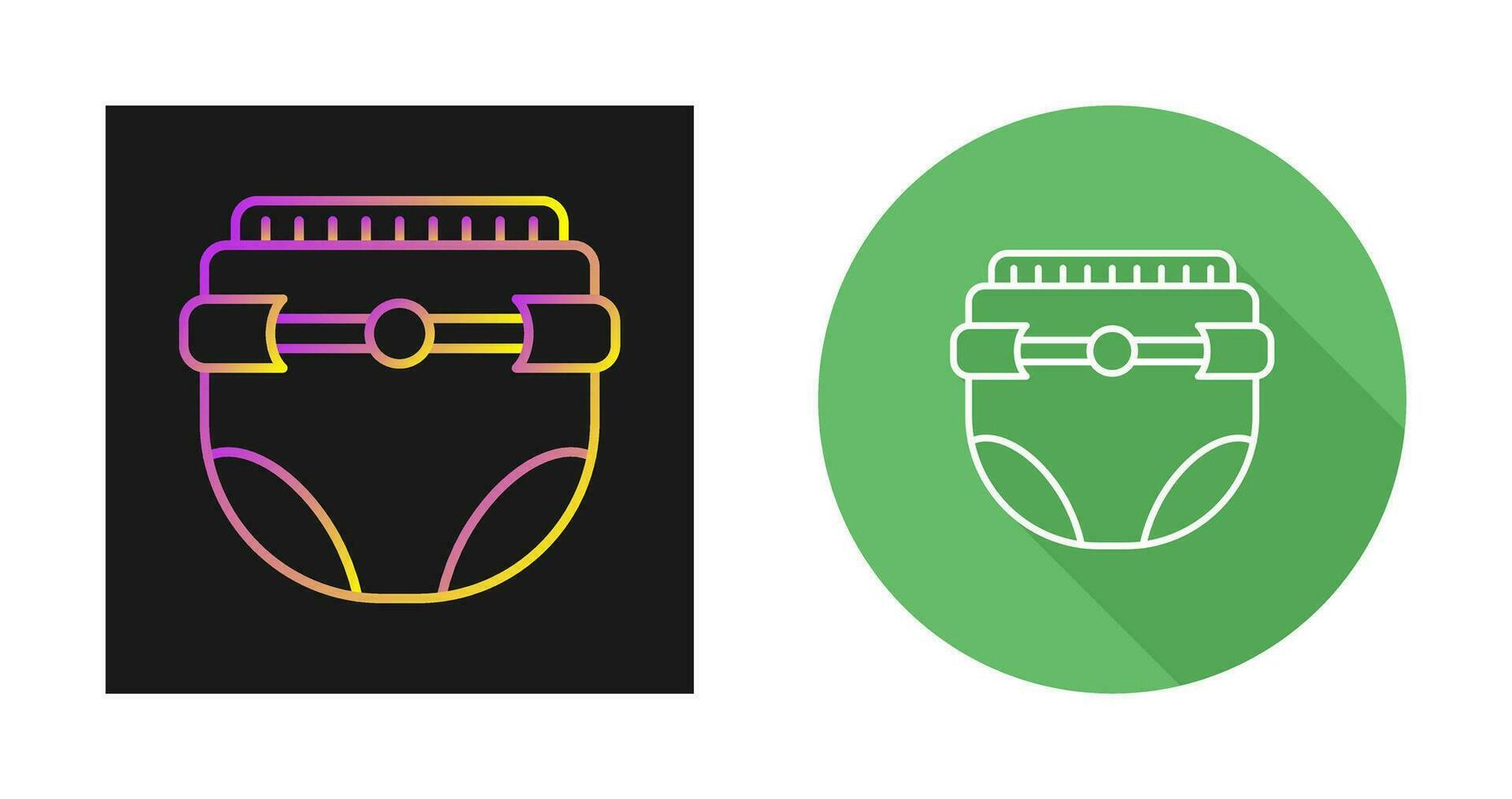 Diaper Vector Icon