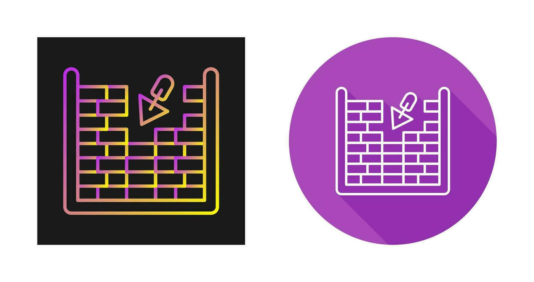 Masonry Vector Icon