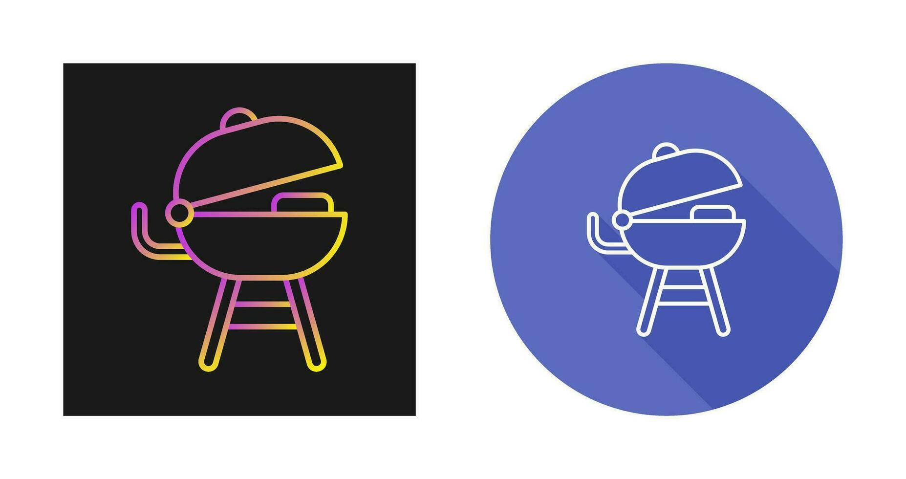 Grilled Vector Icon