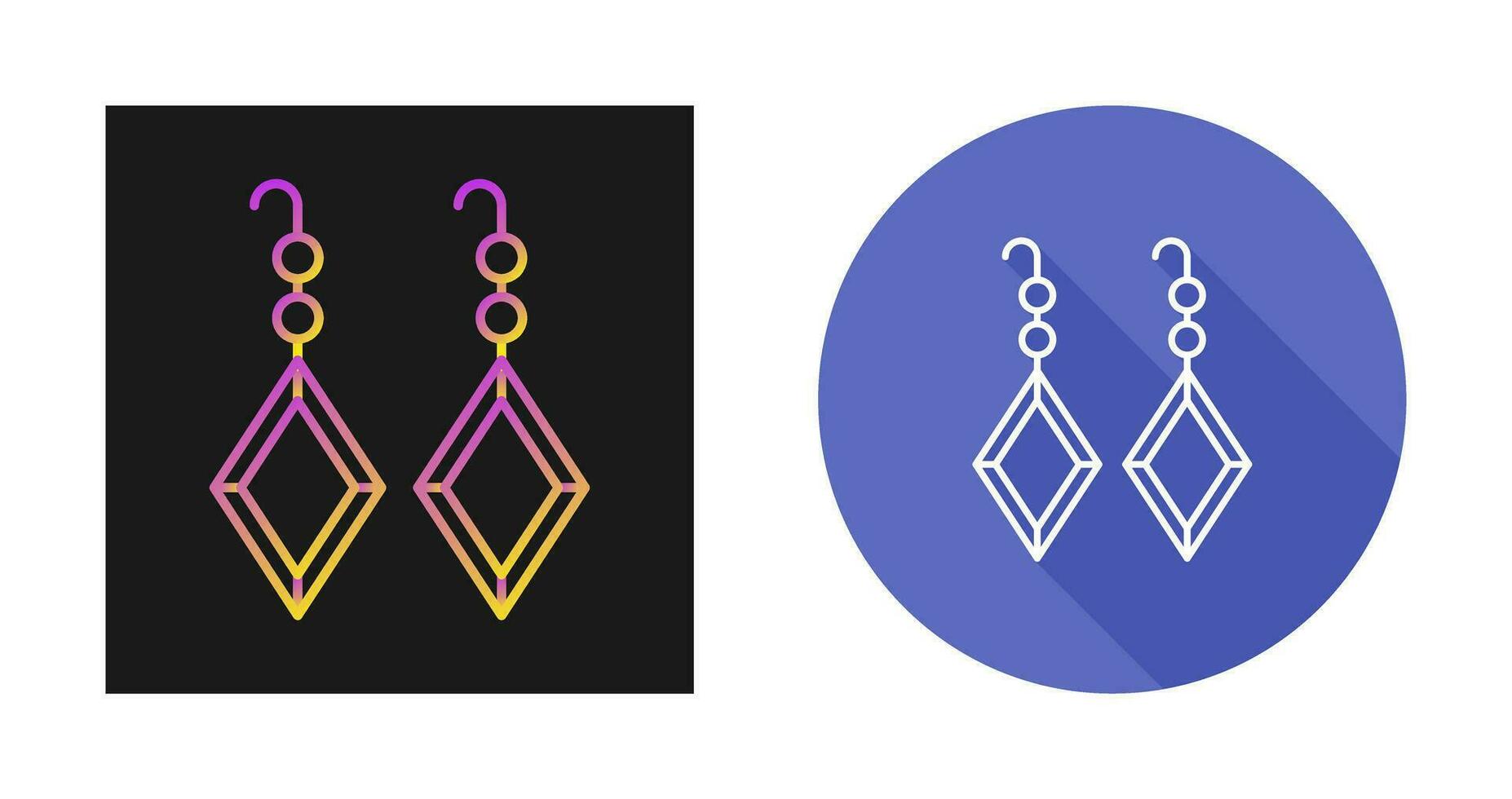 Earrings Vector Icon