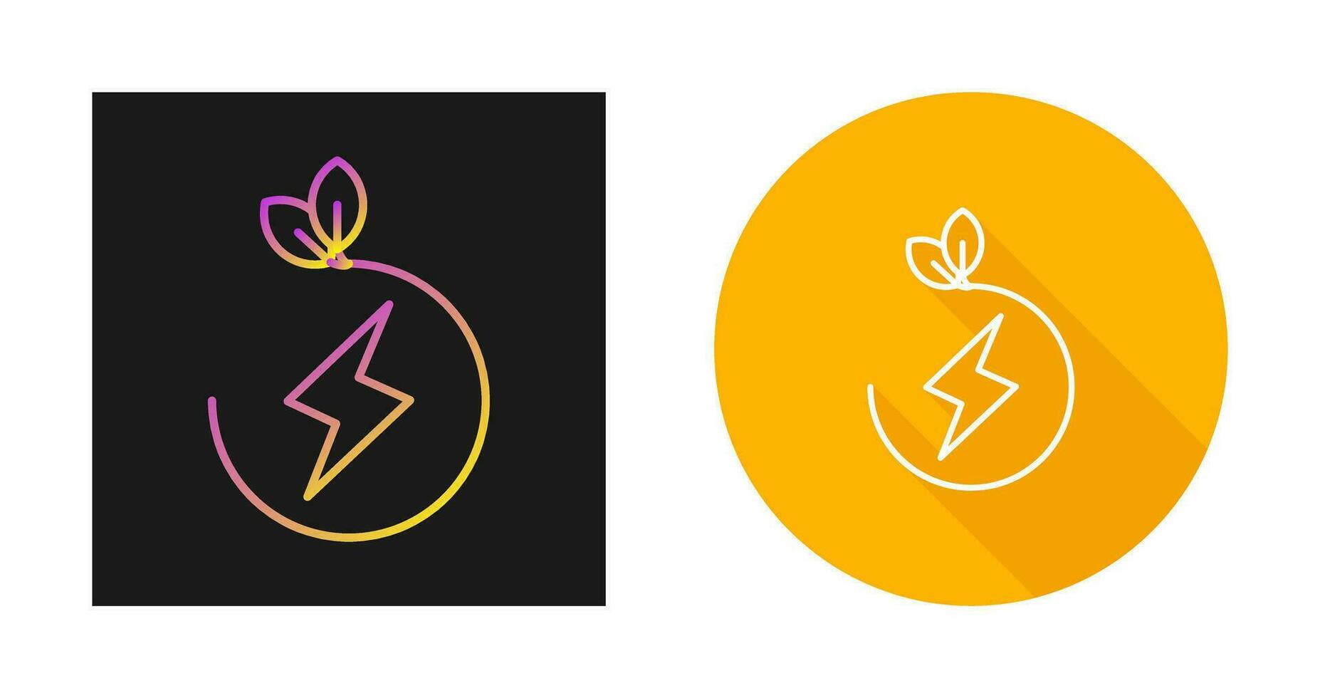 Eco Energy Vector Icon