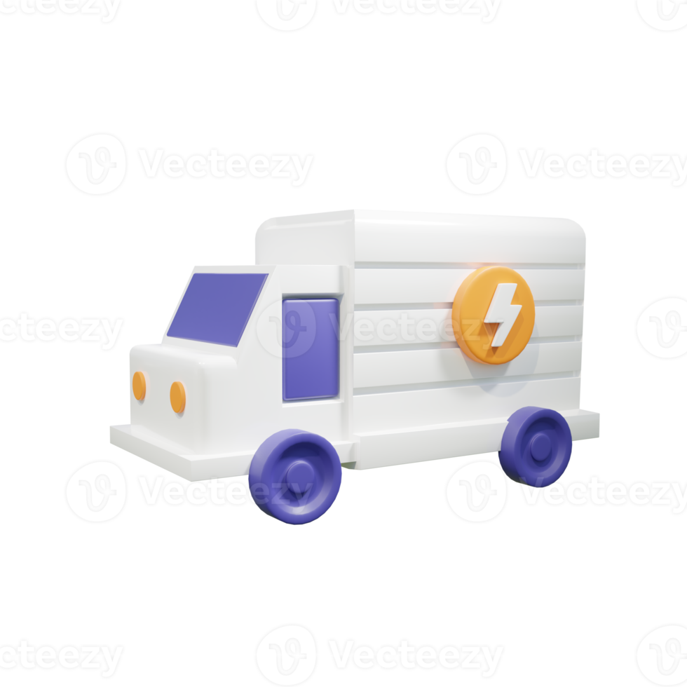 3d icon of trucks that navigating logistic efficiently png