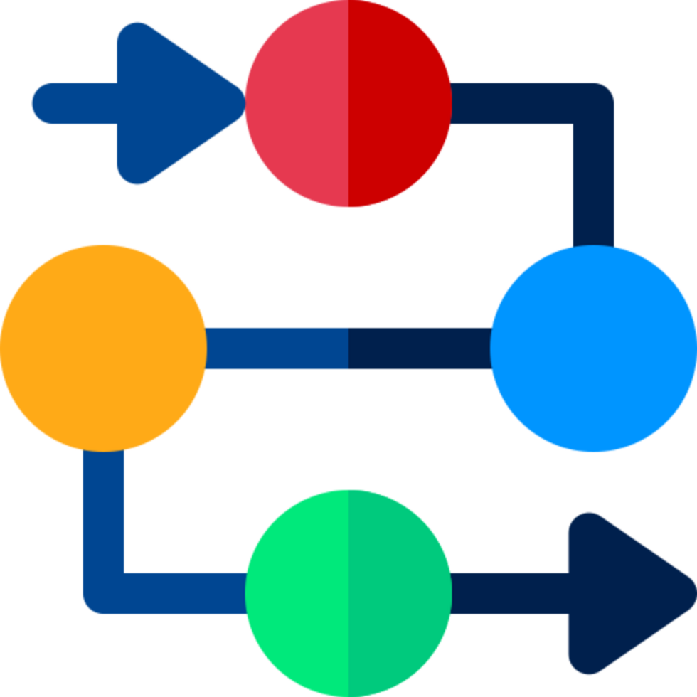 Process illustration design png