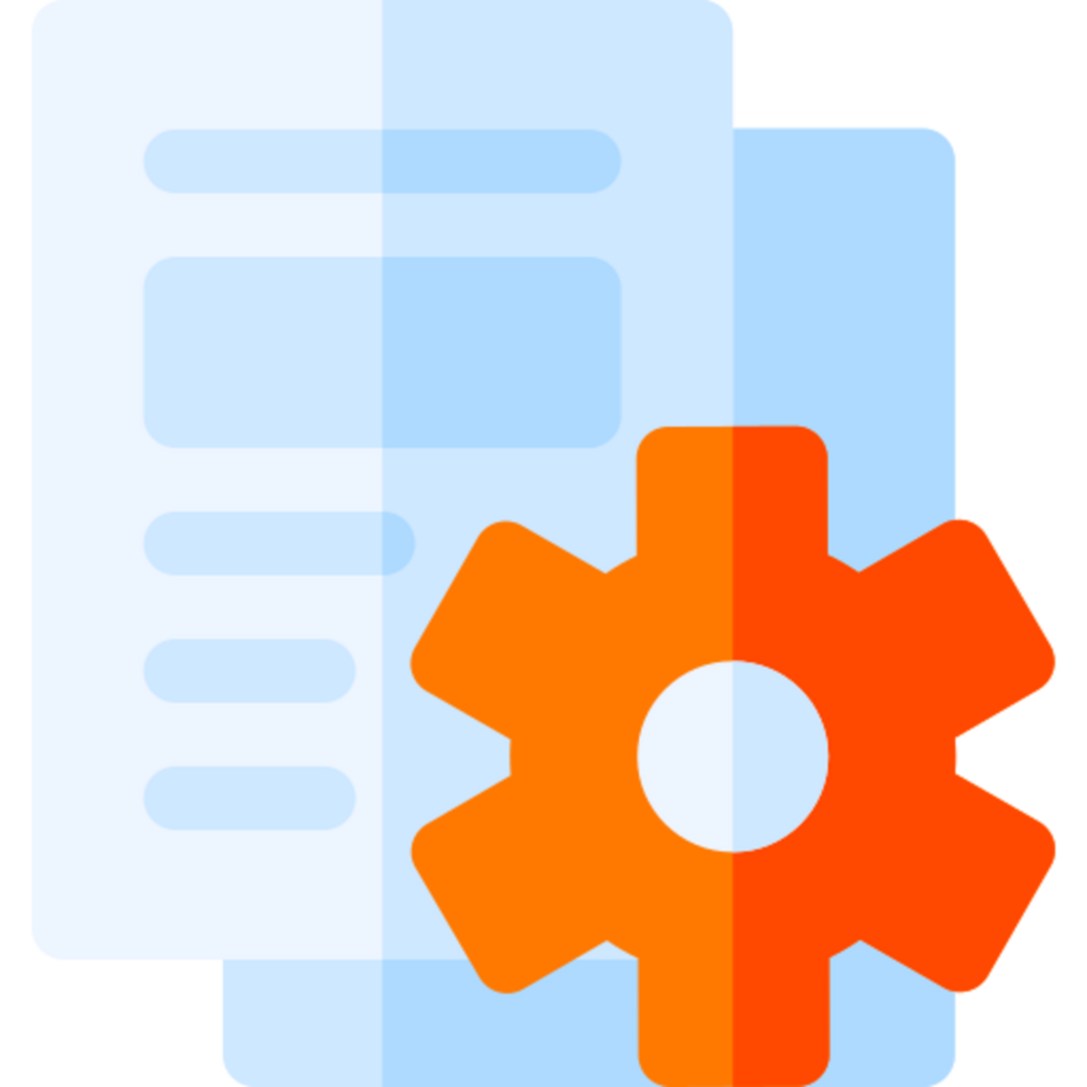Content mangement illustration design png
