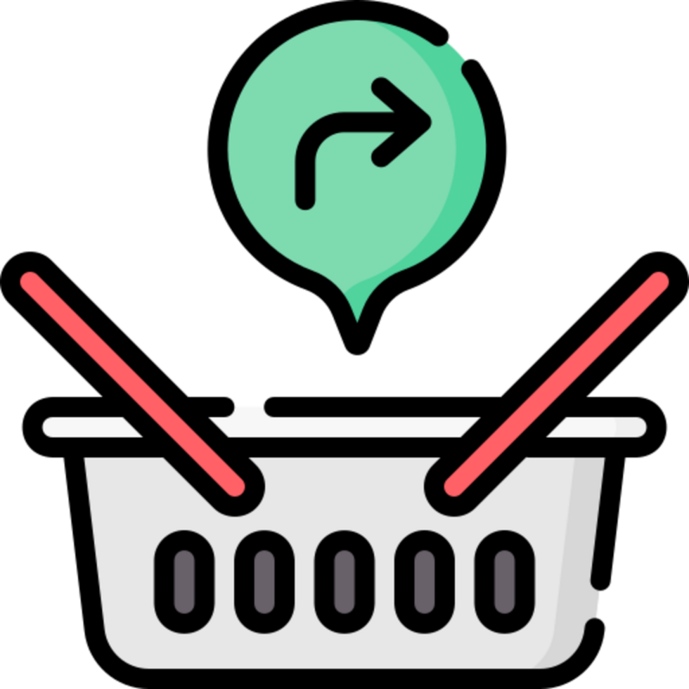 Checkout illustration design png