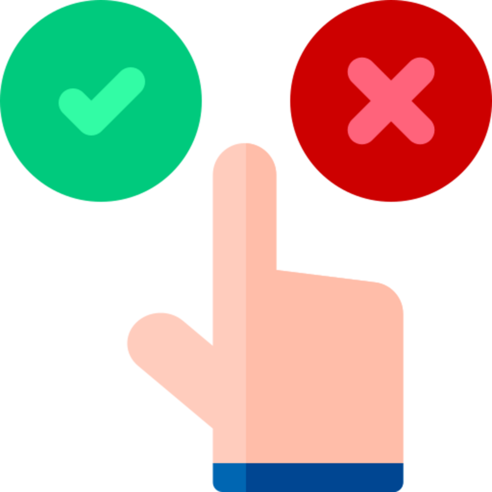Choice illustration design png
