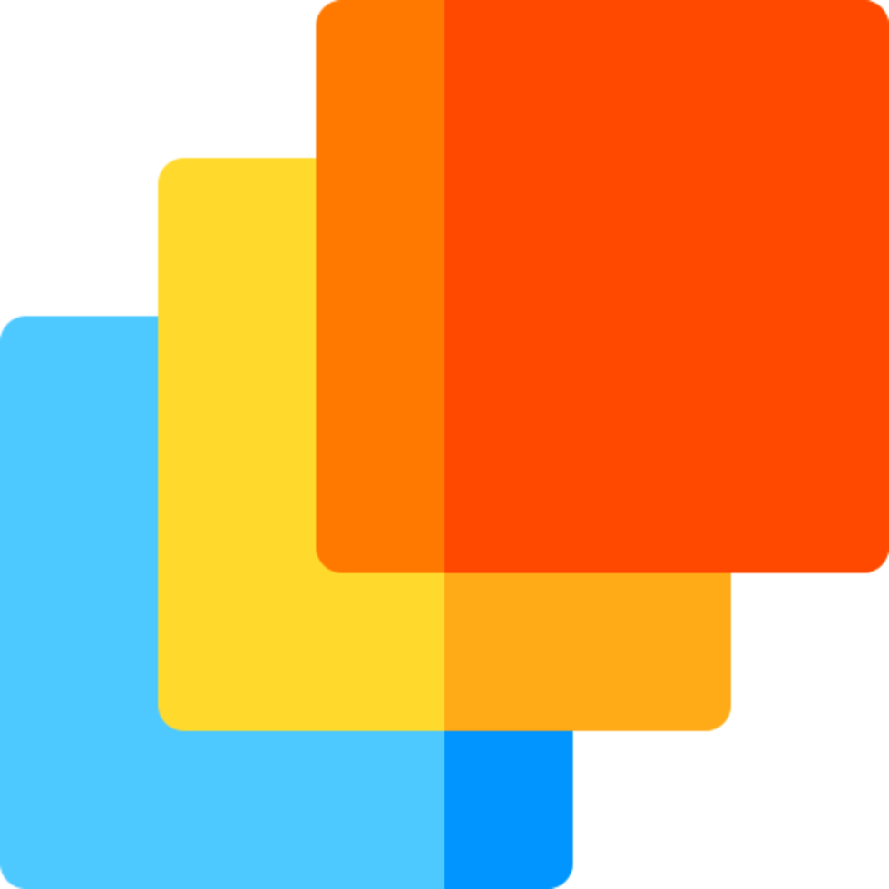 Layer illustration design png