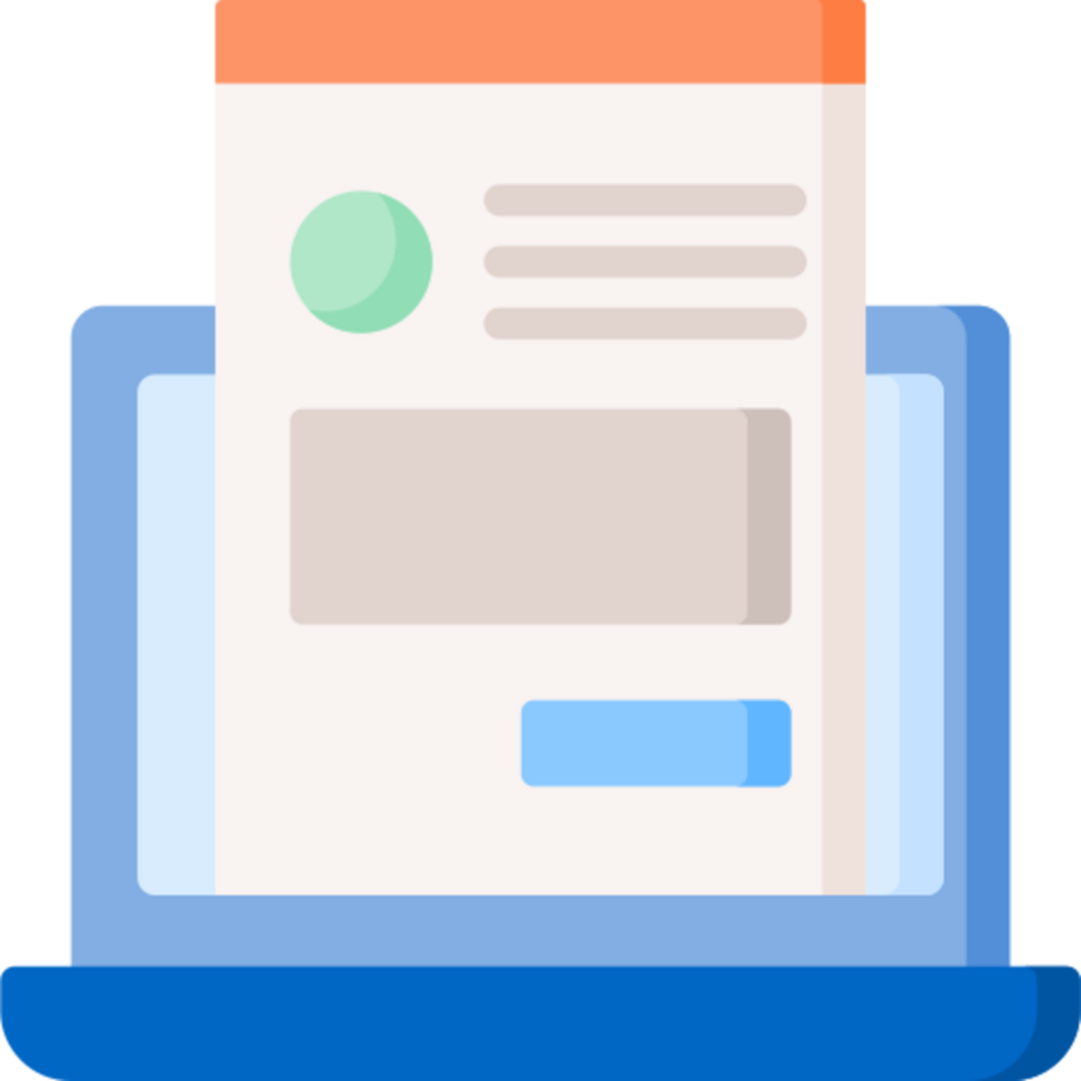 account illustration design png