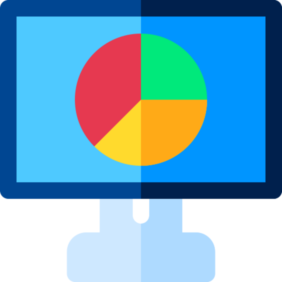 Data visualization illustration design png