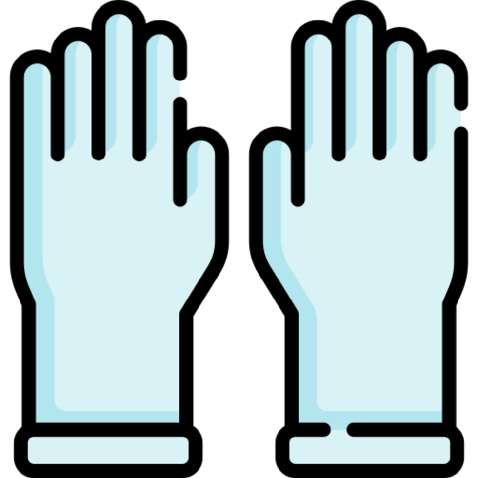 Hand gloves icon design png