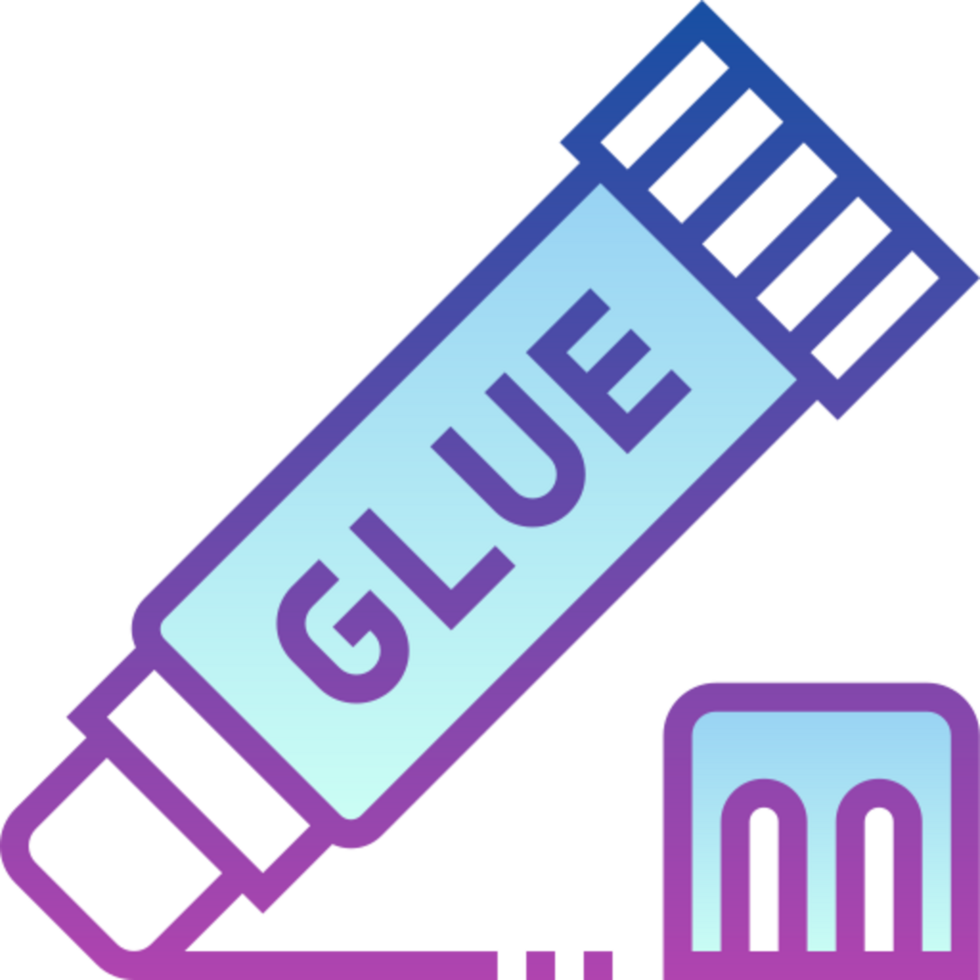 glue stick illustration design png