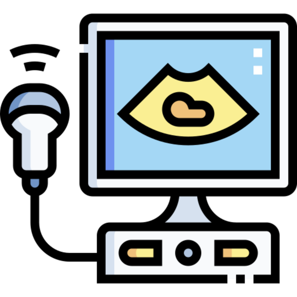 Sonography icon design png
