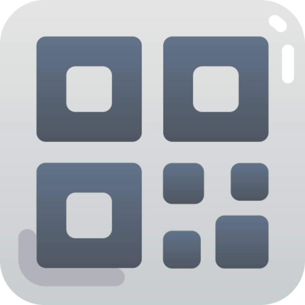 Qr code illustration design png