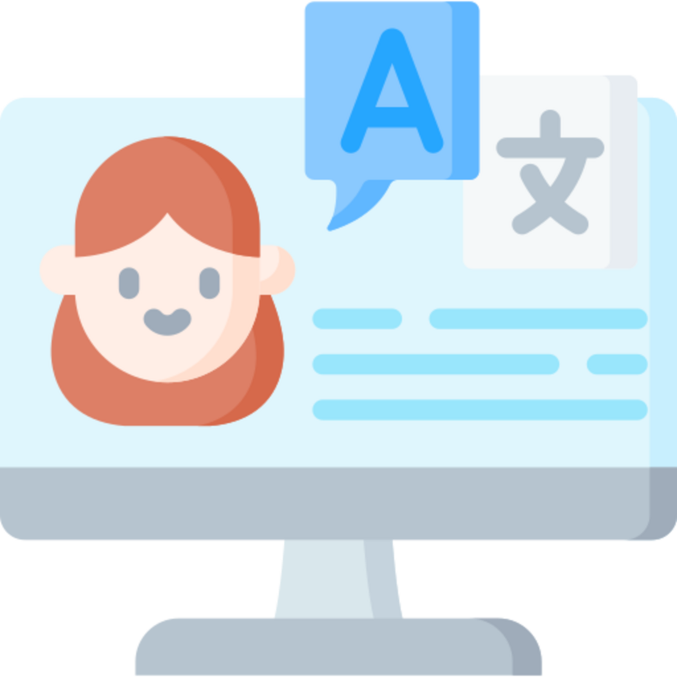 Translator icon design png