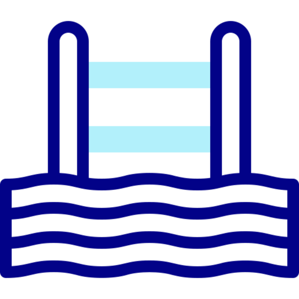 Swimming pool icon design png