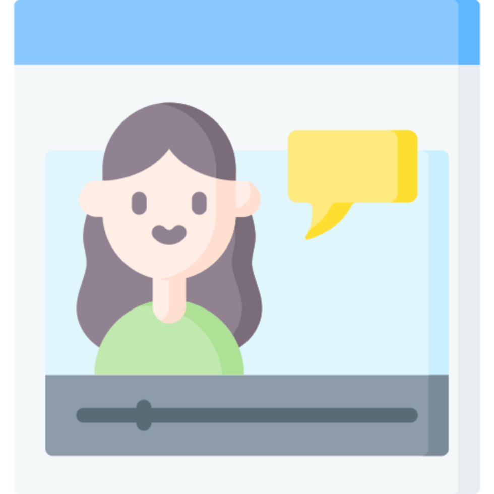 Vlogger icon design png