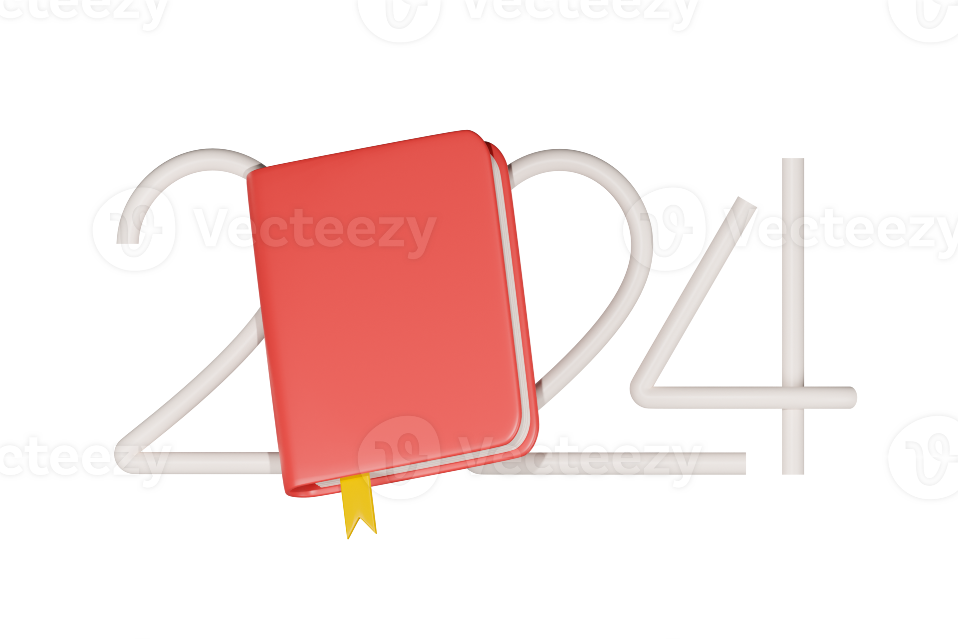 2024 Buch Neu Jahr 27765221 PNG