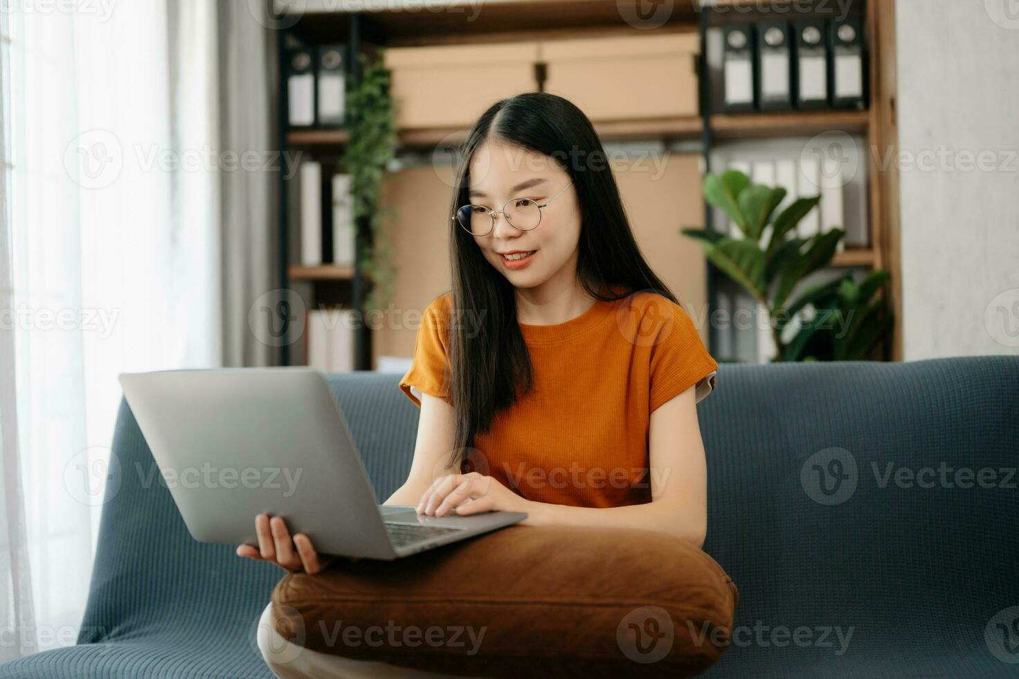 Premium Photo  Anime girl sitting at desk in classroom with other students  in background generative ai